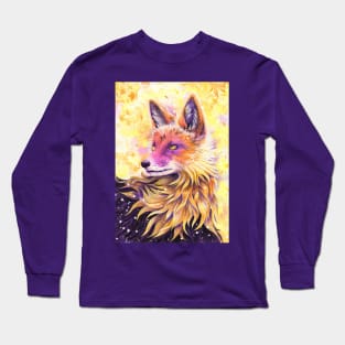 Foxsia - The Magic Fucsia Fox Kitsune Long Sleeve T-Shirt